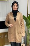 Vera Merserize Hırka 3538 Camel